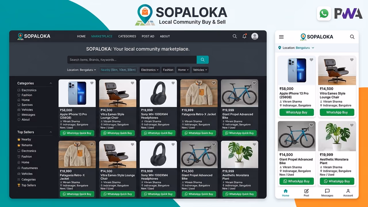 Pratinjau visual project SOPALOKA